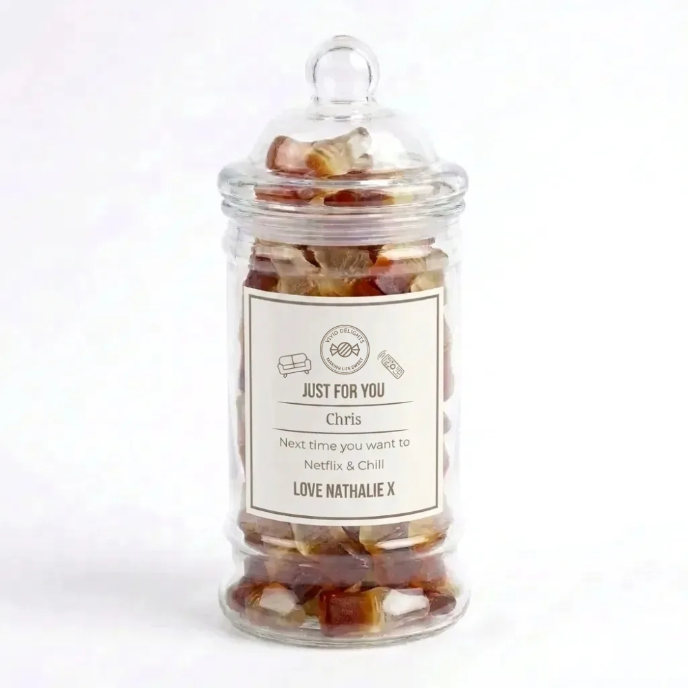 Just For You filled sweet jar
